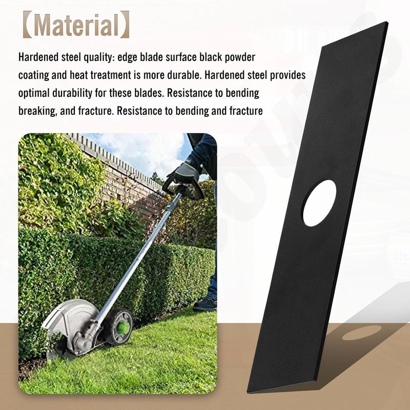 Haiouus 375-301 Edger Blades 8”x 2” Compatible with Echo Husqvarna Ryobi 613223 578392802 720237001 601002454 69601552631 69601552632 - Image 2